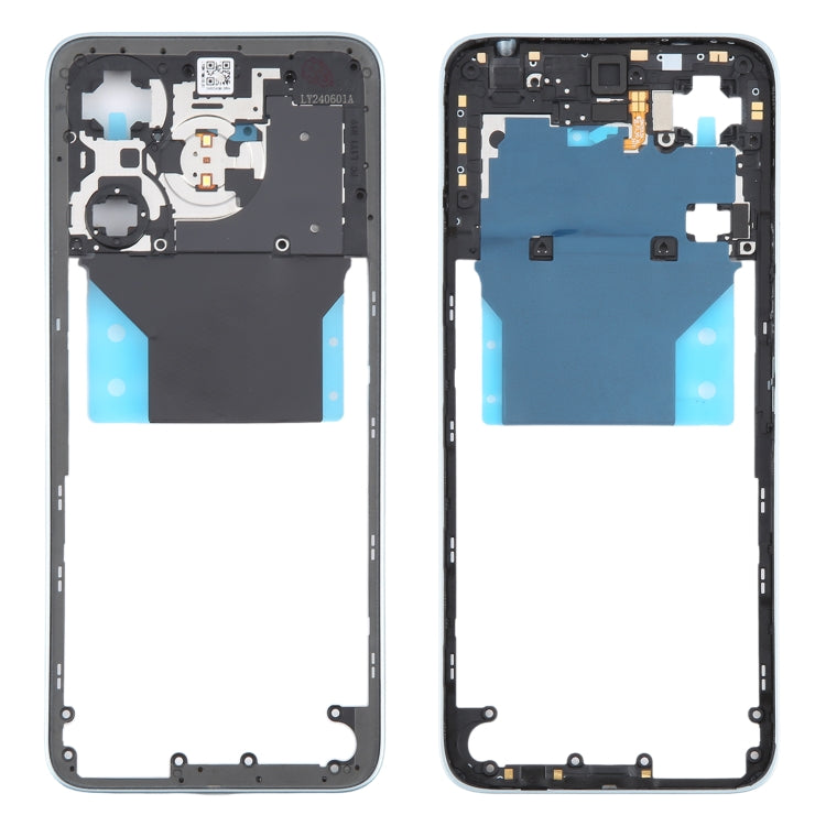 For Xiaomi Redmi 13 4G Original Middle Frame Bezel Plate (Blue) by buy2fix