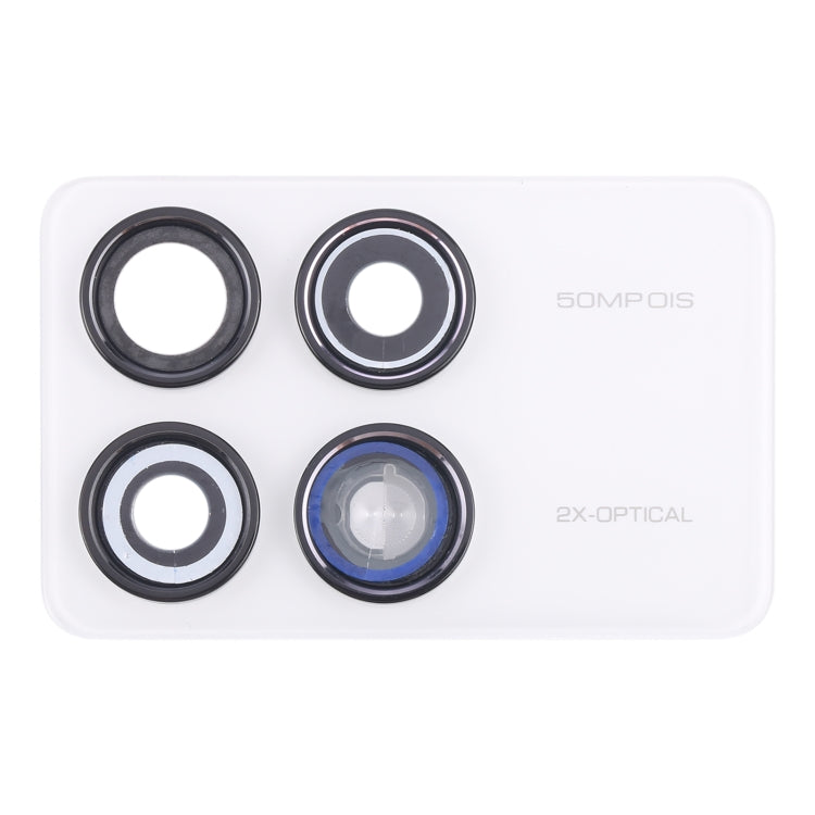 For Xiaomi Redmi K70 Pro Back Camera Lens Frame (White) by buy2fix