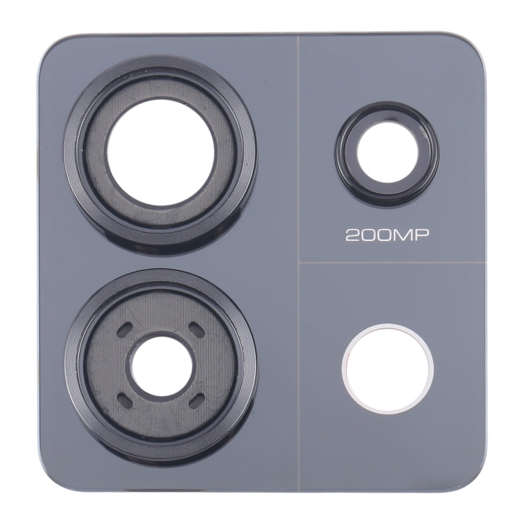 For Xiaomi Redmi Note 13 Pro 5G Back Camera Lens Frame (Black) by buy2fix