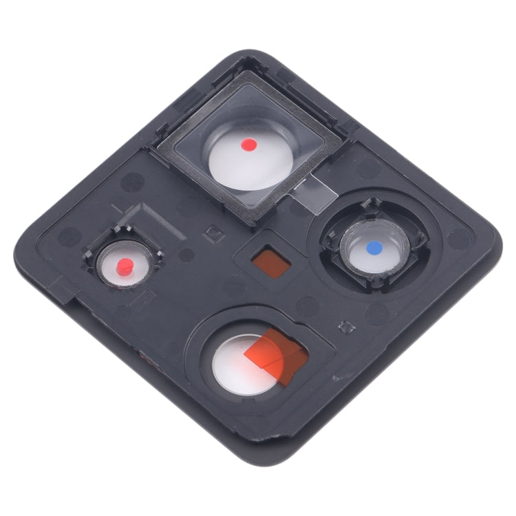 For Xiaomi Redmi Note 13 Pro 5G Back Camera Lens Frame (Black) by buy2fix