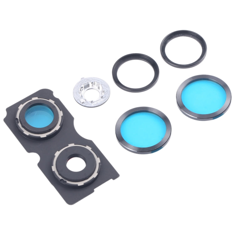 For Xiaomi Redmi Note 13 Pro+ Back Camera Lens Frame (Black) by buy2fix