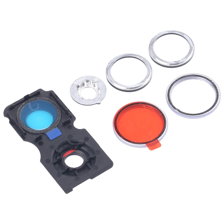 For Xiaomi Redmi Note 13 Pro+ Back Camera Lens Frame (Silver) by buy2fix