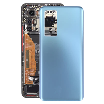 For Xiaomi 12T Pro Original Battery Back Cover(Blue) by buy2fix