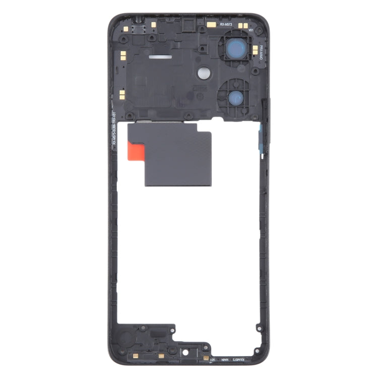 For Xiaomi Redmi 13R Original Middle Frame Bezel Plate (Black) by buy2fix