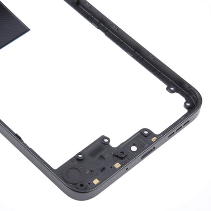 For Xiaomi Redmi 13R Original Middle Frame Bezel Plate (Black) by buy2fix