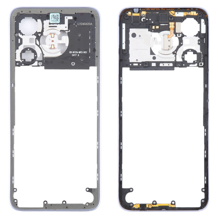 For Xiaomi Redmi 13 5G Original Middle Frame Bezel Plate (Purple) by buy2fix