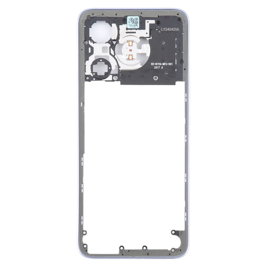 For Xiaomi Redmi 13 5G Original Middle Frame Bezel Plate (Purple) by buy2fix