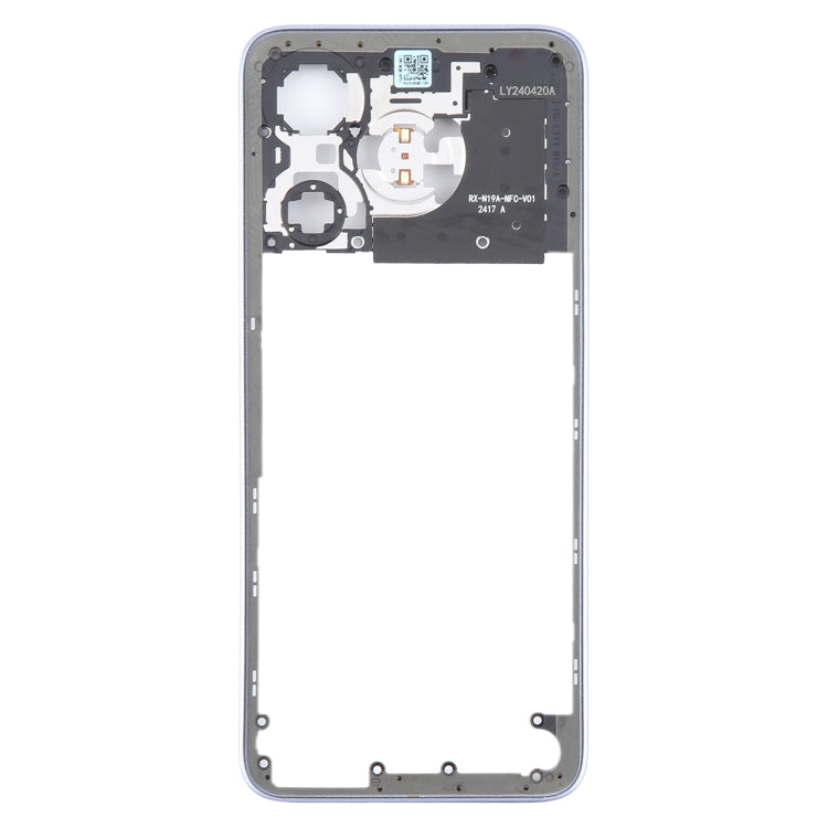 For Xiaomi Redmi 13 4G Original Middle Frame Bezel Plate (Purple) by buy2fix