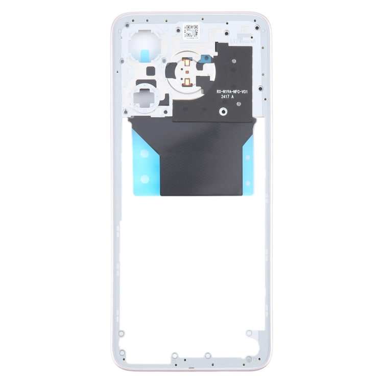 For Xiaomi Redmi Note 13R Original Middle Frame Bezel Plate (Pink) by buy2fix