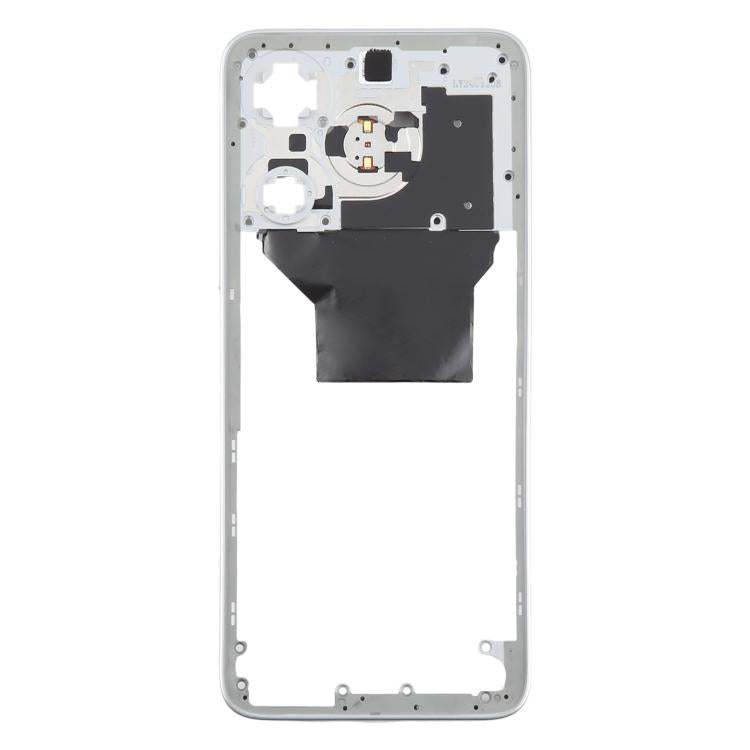 For Xiaomi Redmi Note 13R Original Middle Frame Bezel Plate (Silver) - Frame Bezel Plate by buy2fix | Online Shopping UK | buy2fix
