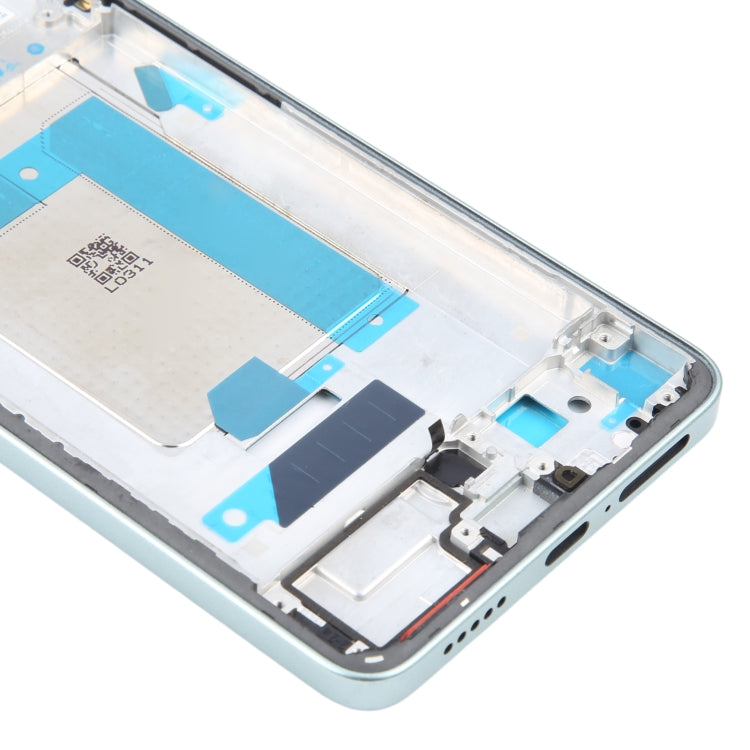 For Xiaomi Redmi Turbo 3 Original Front Housing LCD Frame Bezel Plate (Green) by buy2fix