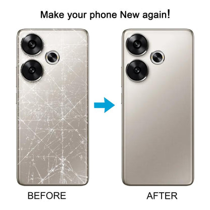 For Xiaomi Redmi Turbo 3 Original Battery Back Cover(Black) - Back Cover by buy2fix | Online Shopping UK | buy2fix