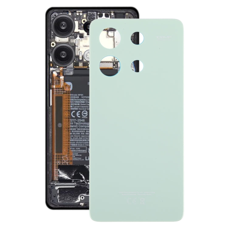 For Xiaomi Redmi Note 13 4G Original Battery Back Cover(Green) by buy2fix