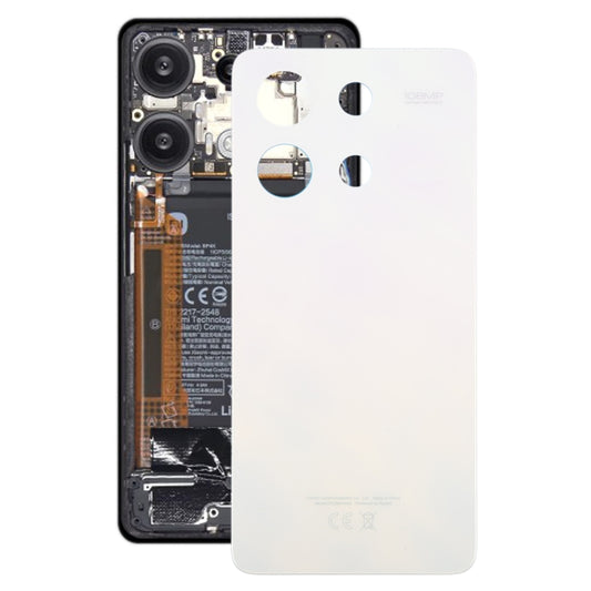 For Xiaomi Redmi Note 13 4G Original Battery Back Cover(Gold) by buy2fix