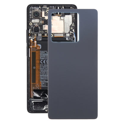 For Xiaomi Redmi Note 13 5G Original Battery Back Cover(Black) by buy2fix