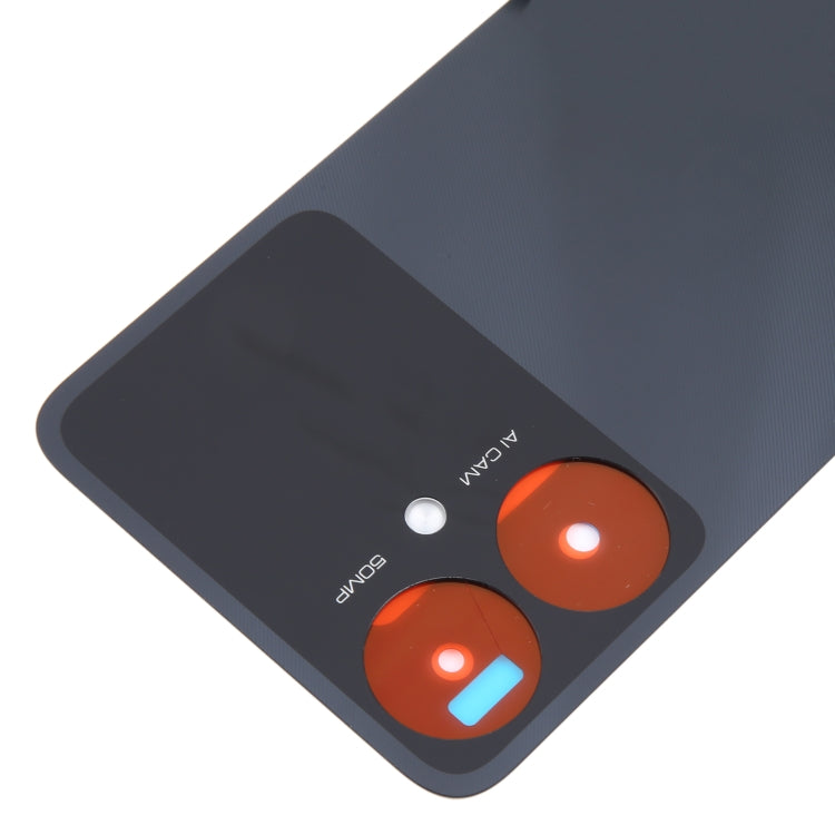 For Xiaomi Redmi 13R Original Battery Back Cover(Black) by buy2fix