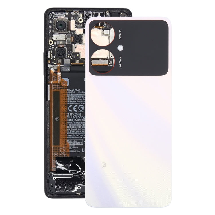 For Xiaomi Redmi 13R Original Battery Back Cover(Gold) by buy2fix