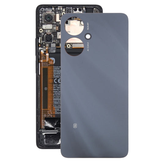 For Xiaomi Redmi 13C 5G Original Battery Back Cover(Black) by buy2fix