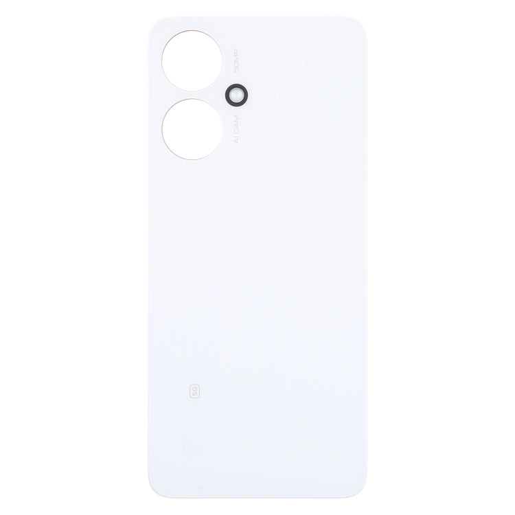 For Xiaomi Redmi 13C 5G Original Battery Back Cover(White) by buy2fix