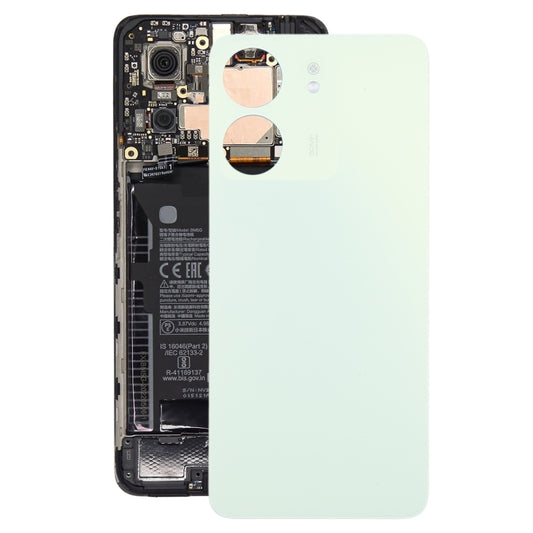 For Xiaomi Redmi 13C 4G Original Battery Back Cover(Green) by buy2fix