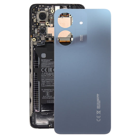 For Xiaomi Redmi 13C 4G Original Battery Back Cover(Blue) by buy2fix