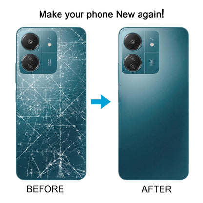 For Xiaomi Redmi 13C 4G Original Battery Back Cover(Black) by buy2fix