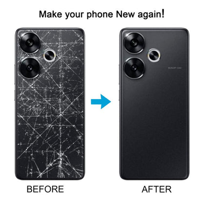 For Xiaomi Poco F6 Original Battery Back Cover(Black) - Back Cover by buy2fix | Online Shopping UK | buy2fix