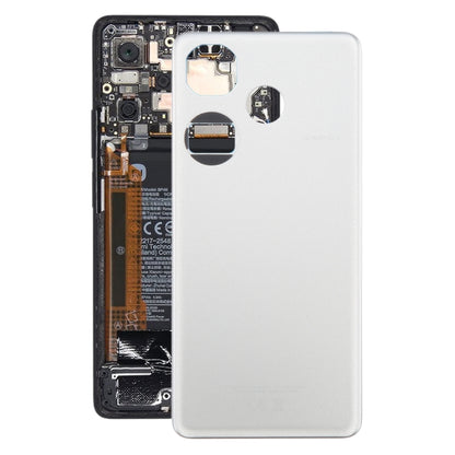 For Xiaomi Poco F6 Original Battery Back Cover(Silver) by buy2fix