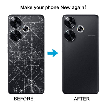 For Xiaomi Poco F6 Original Battery Back Cover(Silver) by buy2fix