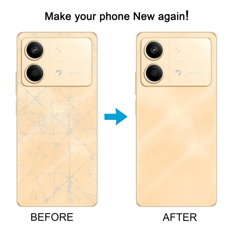 For Xiaomi Poco X6 Neo Original Battery Back Cover(Gold) by buy2fix