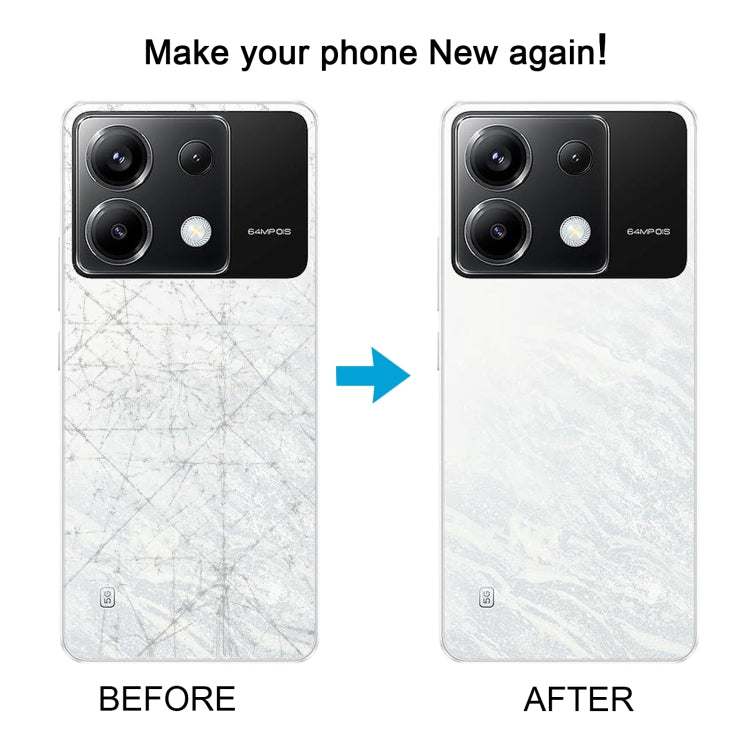 For Xiaomi Poco X6 5G Original Battery Back Cover(Black) by buy2fix