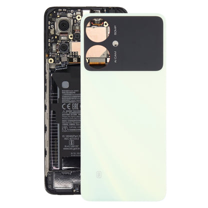 For Xiaomi Poco M6 5G Original Battery Back Cover(Green) by buy2fix