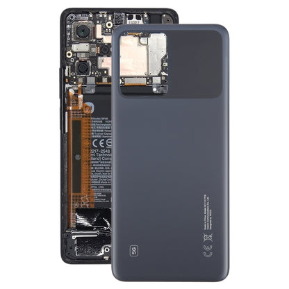 For Xiaomi Poco X5 Original Battery Back Cover(Black) by buy2fix