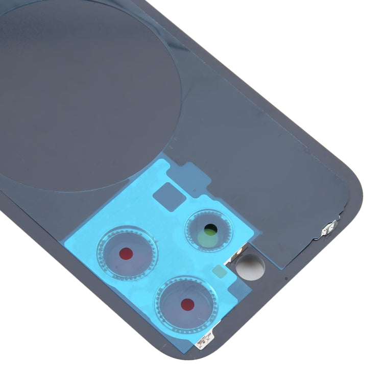 For iPhone 16 Pro Original Glass Battery Back Cover with Camera Lens Cover(Silver) by buy2fix