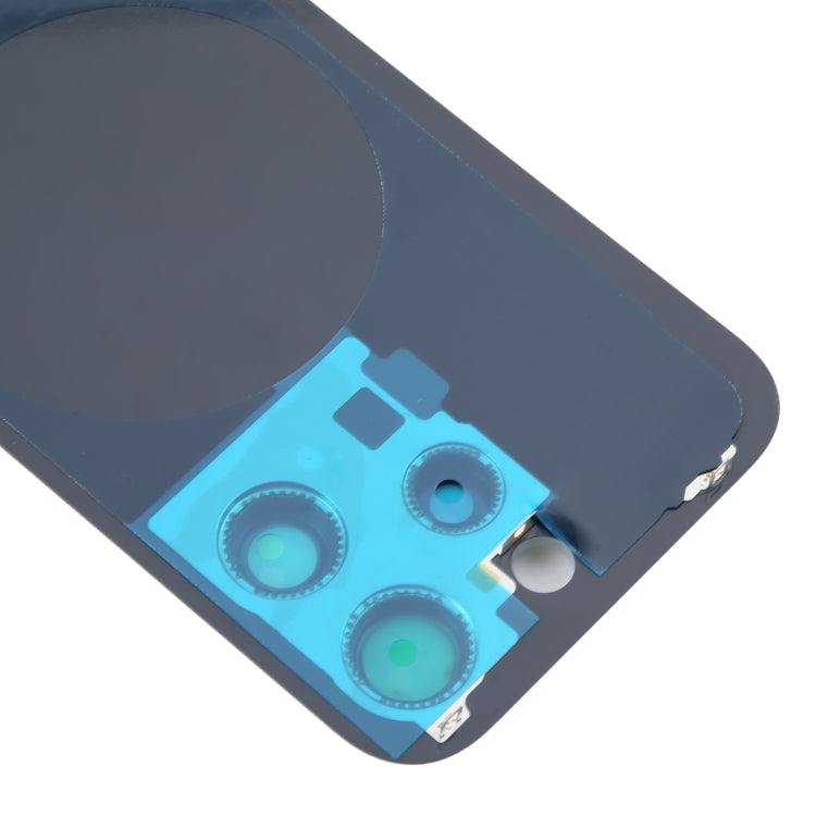 For iPhone 16 Pro Original Glass Battery Back Cover with Camera Lens Cover(White) - Back Cover by buy2fix | Online Shopping UK | buy2fix