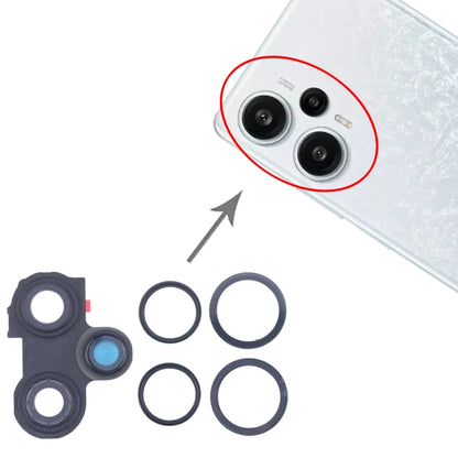For Xiaomi Redmi Note 12 Turbo Camera Lens Cover (Black) by buy2fix