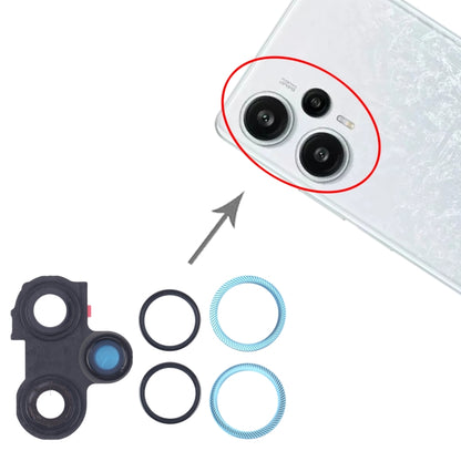 For Xiaomi Redmi Note 12 Turbo Camera Lens Cover (Blue) by buy2fix