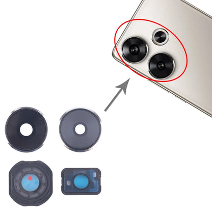 For Xiaomi Redmi Turbo 3 Camera Lens Cover (Silver) by buy2fix