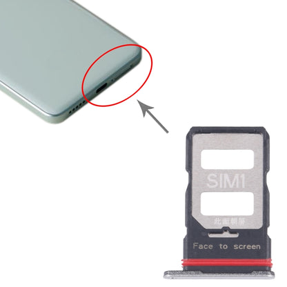 For Xiaomi Poco X6 Pro Original SIM Card Tray + SIM Card Tray (Silver) by buy2fix