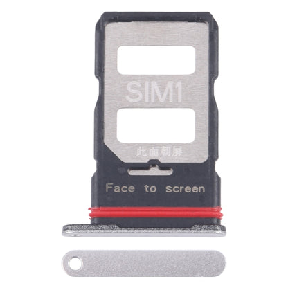 For Xiaomi Redmi K70E Original SIM Card Tray + SIM Card Tray (Silver) by buy2fix