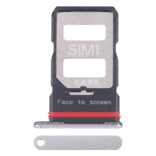 For Xiaomi Redmi K70E Original SIM Card Tray + SIM Card Tray (Silver) by buy2fix