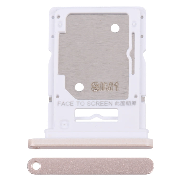 For Xiaomi Redmi Note 13 4G Original SIM Card Tray + SIM / Micro SD Card Tray (Gold) by buy2fix