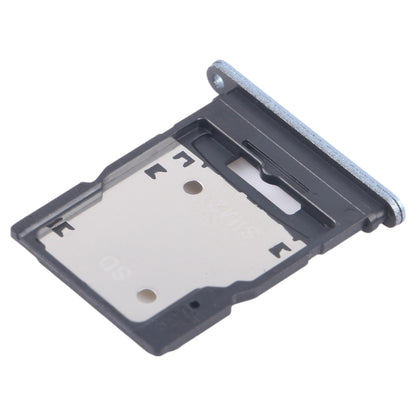 For Xiaomi Redmi Note 13 4G Original SIM Card Tray + SIM / Micro SD Card Tray (Blue) by buy2fix