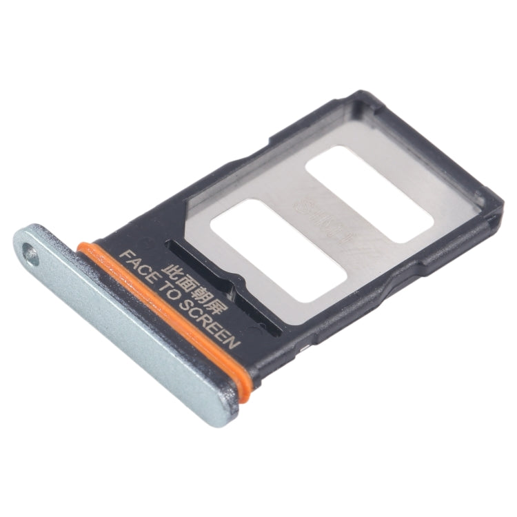 For Xiaomi Redmi Turbo 3 Original SIM Card Tray + SIM Card Tray (Green) by buy2fix