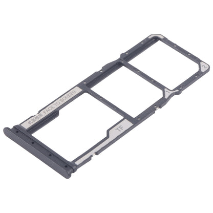 For Xiaomi Poco M6 Original SIM Card Tray + SIM Card Tray + Micro SD Card Tray (Black) - Card Tray by buy2fix | Online Shopping UK | buy2fix