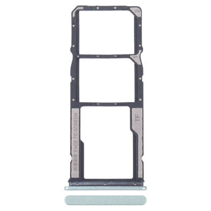 For Xiaomi Poco M6 Original SIM Card Tray + SIM Card Tray + Micro SD Card Tray (Green) by buy2fix