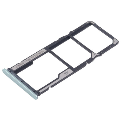 For Xiaomi Poco M6 Original SIM Card Tray + SIM Card Tray + Micro SD Card Tray (Green) by buy2fix