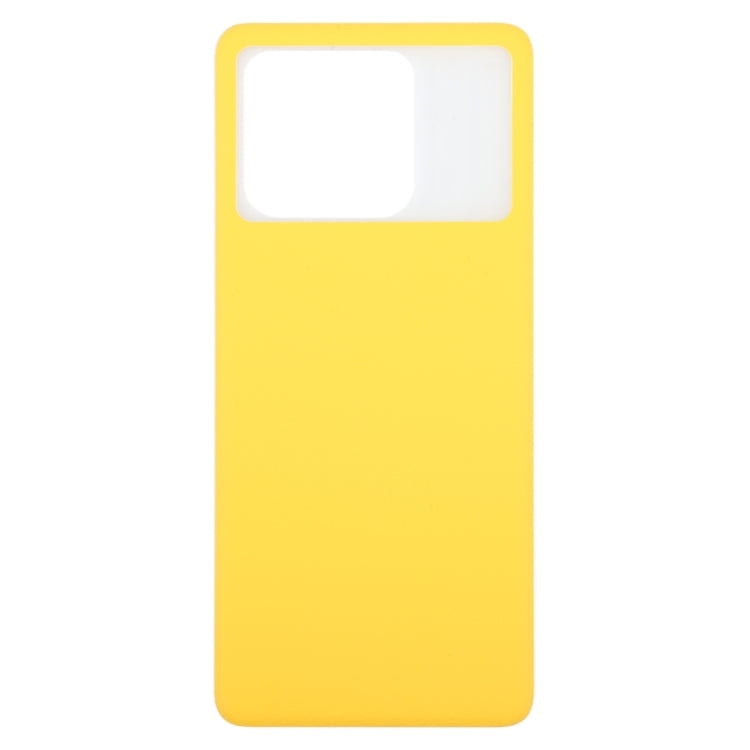 For Xiaomi Poco X6 Pro 5G Original Battery Back Cover(Yellow) by buy2fix