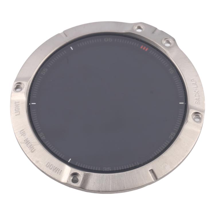 For Garmin Fenix 6 Pro Original LCD Screen with Digitizer Full Assembly(Silver) - For Garmin by buy2fix | Online Shopping UK | buy2fix