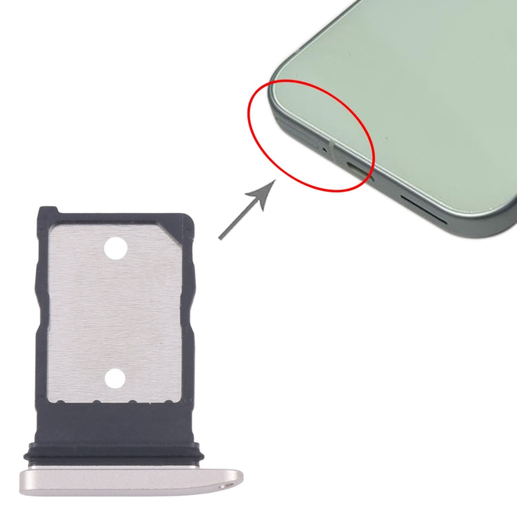 For Google Pixel 9 Original SIM Card Tray (Beige) by buy2fix